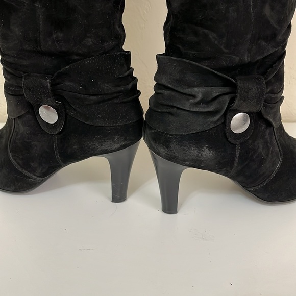 Blake Scott  Logan Suede Boots In Black. Size 8.5 - Picture 9 of 14